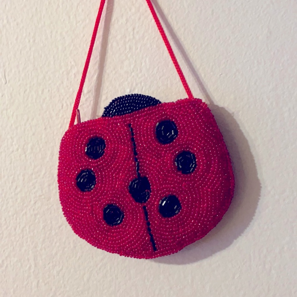 Ladybug coin purse